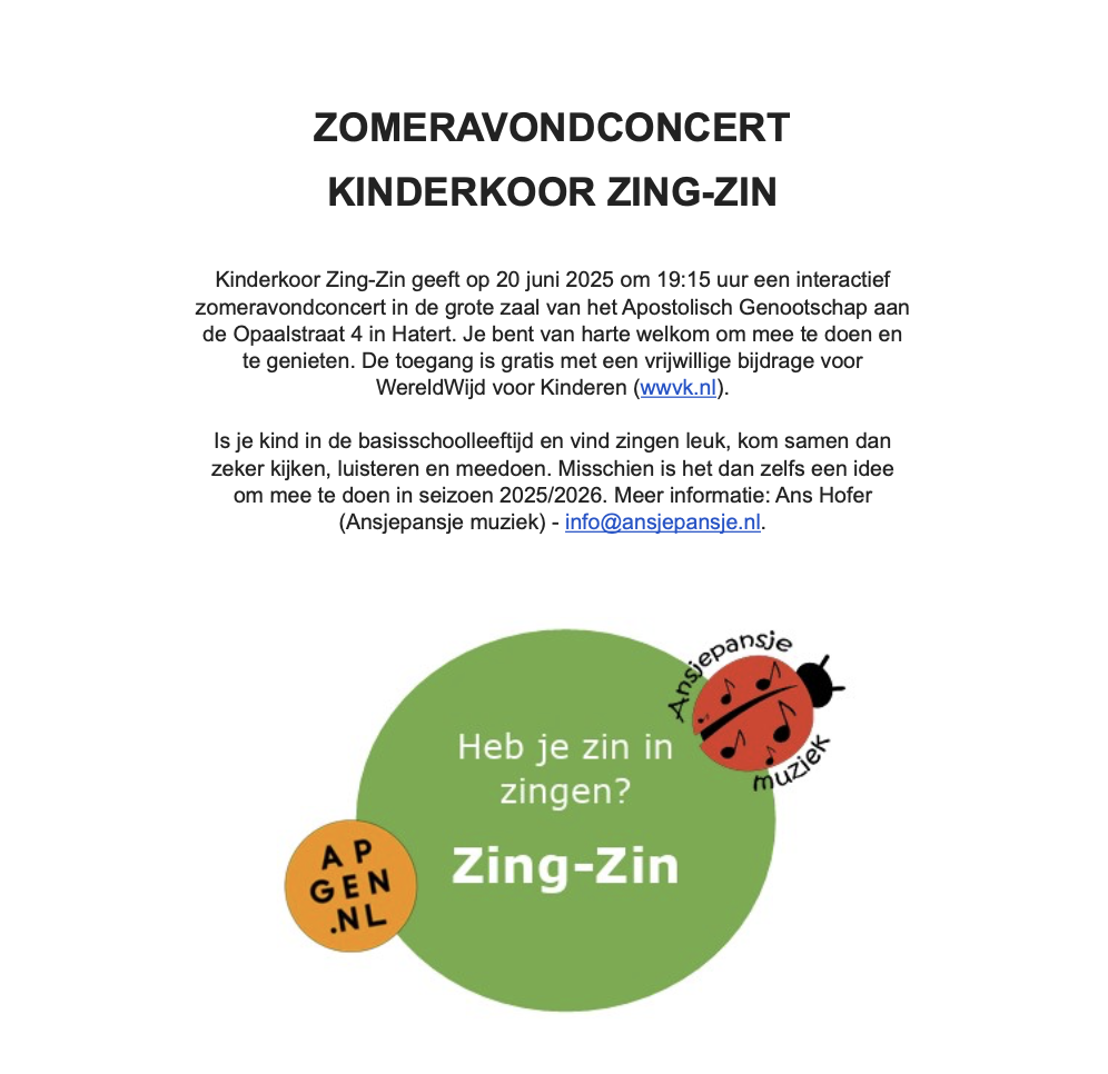 zomeravondconcert